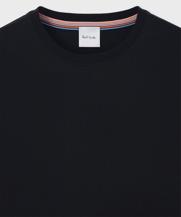 Paul Smith プリント コンビネーション 半袖Tシャツ ブラック