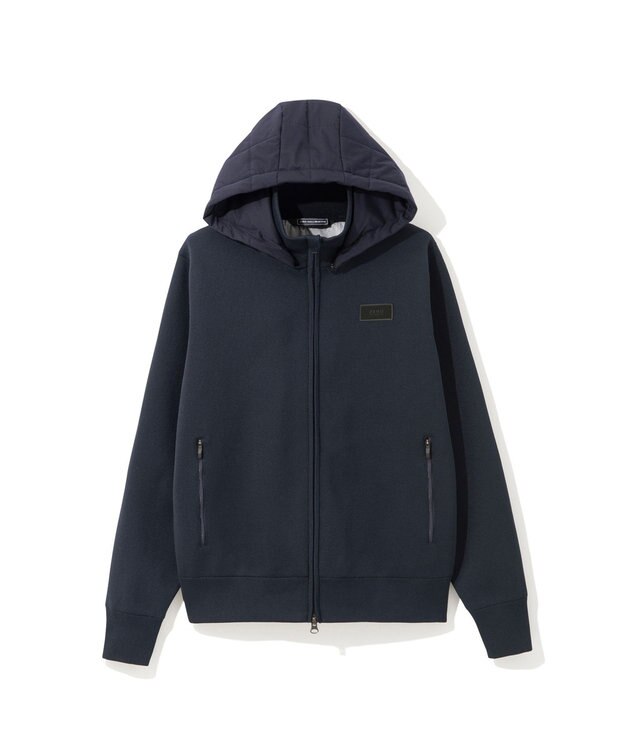 ZERO HALLIBURTON ウィンドブレーカーニットブルゾン 82754 2way パーカー ゴルフ ZHG-W14 ネイビー