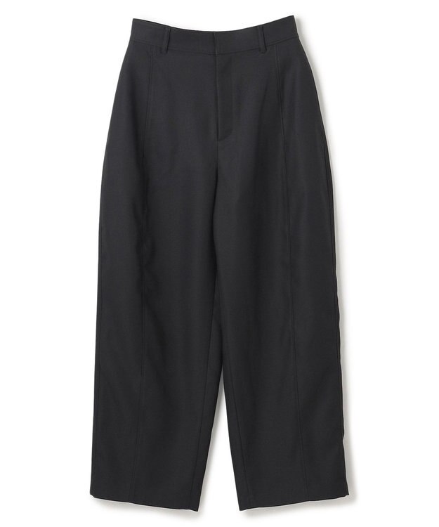 UNFILO カーブワイドパンツ ブラック