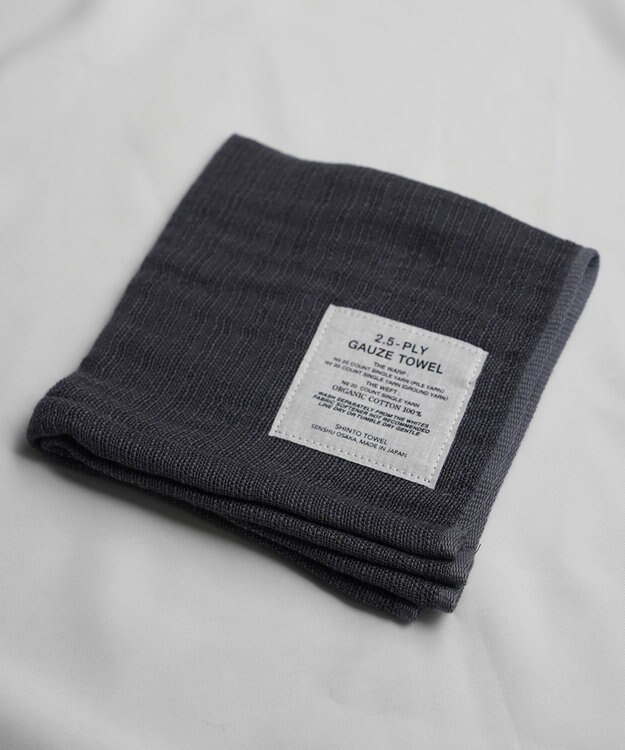 SHINTO TOWEL 【閲覧人気NO.1/2.5-PLY GAUZE】ハンドタオル Mix Charcoal