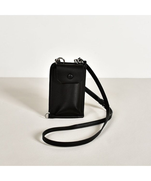 LA BAGAGERIE マルチスマホポシェット ブラック