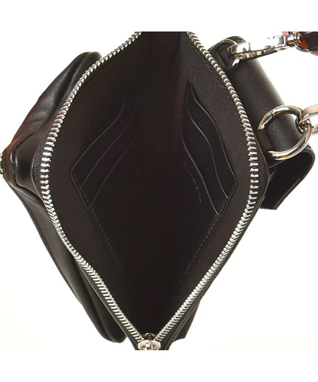 LA BAGAGERIE マルチスマホポシェット ブラック