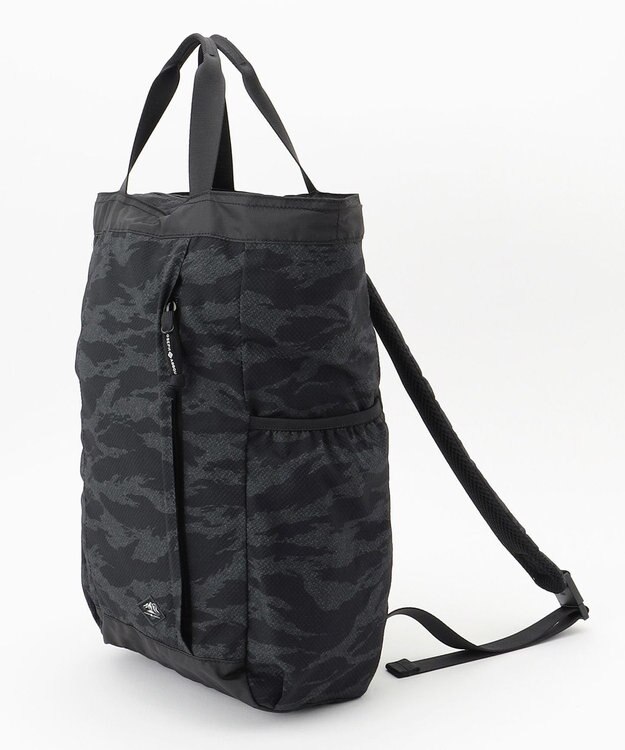 JOSEPH ABBOUD MOUNTAIN 【UNISEX】ポケッタブル 3Ｄエンボス2WAY バッグ ライトグレー系6