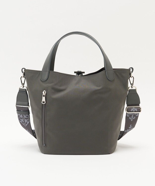 russet 《WEB限定》コーデュラナイロン2WAYミニトートバッグ(CE-1673-WEB) Gray