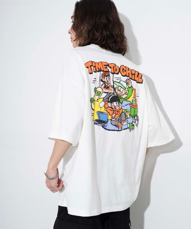 WEGO 【ユニセックス着用ITEM】別注NEW　JACKグラフィックT（S） ホワイト