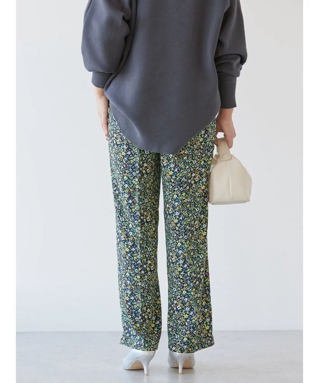 AMERICAN HOLIC 美・美・美アソートプリントストレートパンツ Small Flower