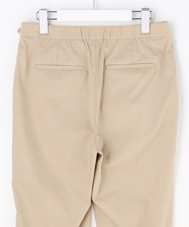 J.PRESS LADIES 【WEB限定カラーあり】セルロースリネンストレッチ テーパード パンツ ベージュ系