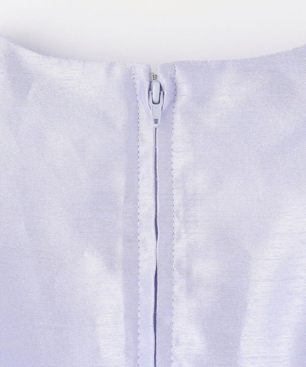 ANY KIDS バックサテンシャンタン ドレス サックスブルー