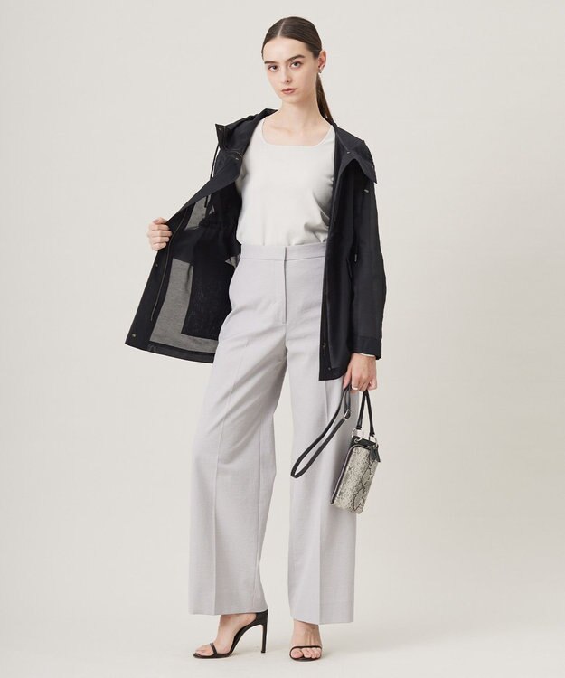 ICB シアーフォルムオーガン マウンテンパーカー ブラック系