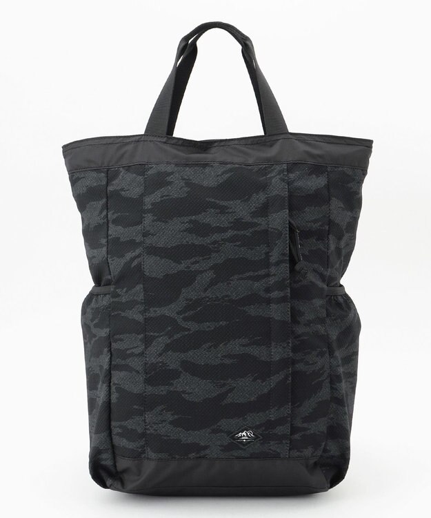 JOSEPH ABBOUD MOUNTAIN 【UNISEX】ポケッタブル 3Ｄエンボス2WAY バッグ ライトグレー系6