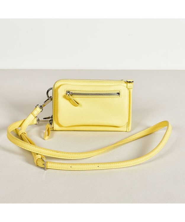 LA BAGAGERIE マルチスマホポシェット イエロー