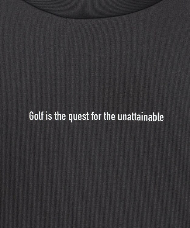 PW CIRCULUS 【イージーケア / 軽量 / 一枚でサマになる】【MEN】 ロングスリーブ モックネック ブラック系