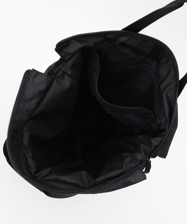 JOSEPH ABBOUD MOUNTAIN 【UNISEX】ポケッタブル 3Ｄエンボス2WAY バッグ ライトグレー系6