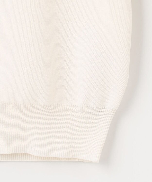 ANY SIS 【UVケア】ポロ襟 プルオーバー アイボリー