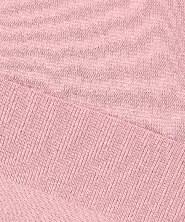 組曲 ハートボタン ニットプルオーバー ピンク系