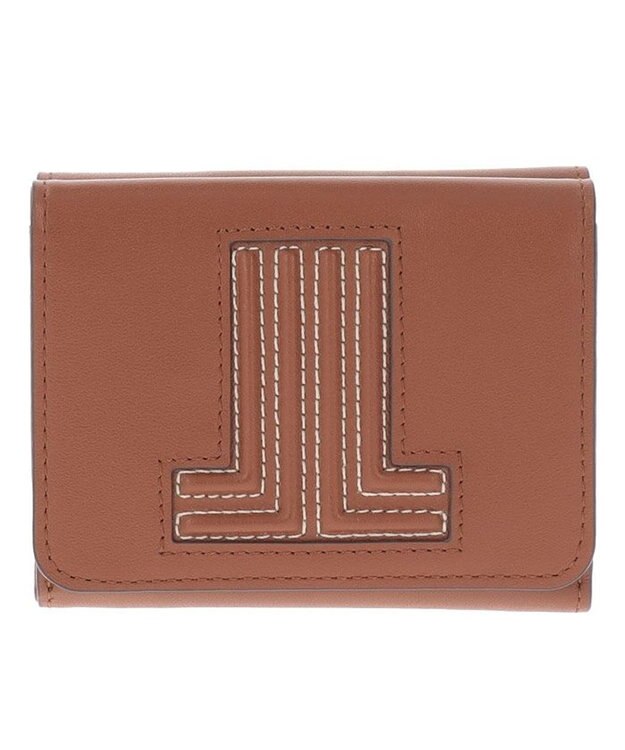 LANVIN en Bleu ヴィジュ 三つ折り財布 キャメル