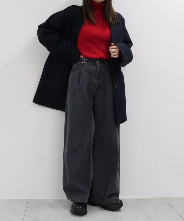 WEGO 厚底ダッドスニーカー ブラック