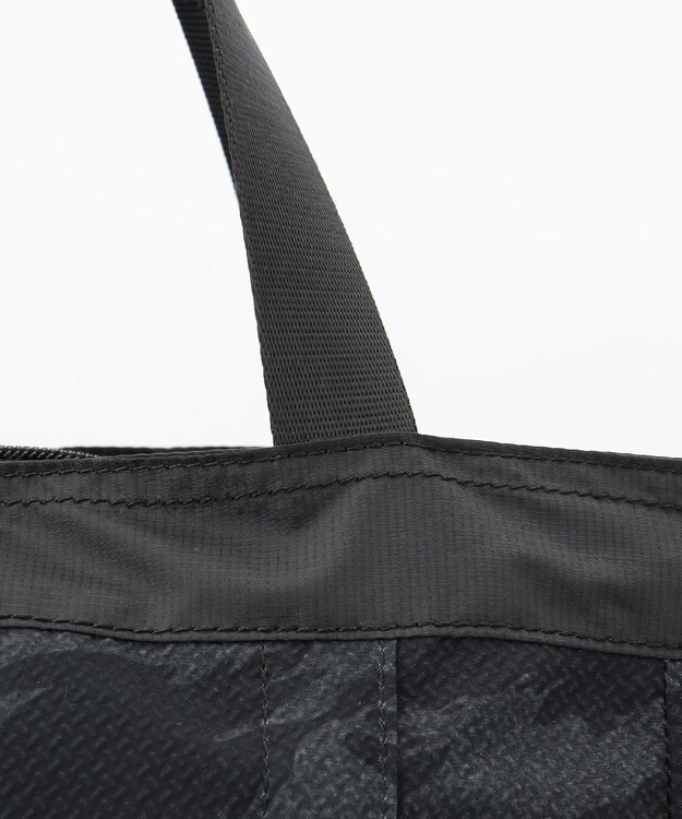 JOSEPH ABBOUD MOUNTAIN 【UNISEX】ポケッタブル 3Ｄエンボス2WAY バッグ ライトグレー系6