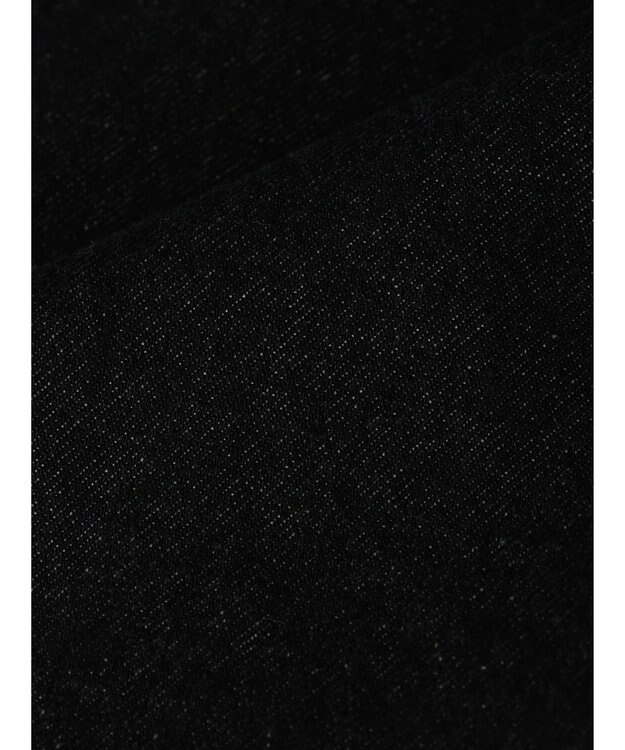 earth music&ecology タックホックデニムパンツ Black