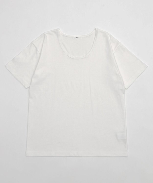 WEGO 【ユニセックス着用ITEM/MLサイズ展開】UネックT（SS） ホワイト
