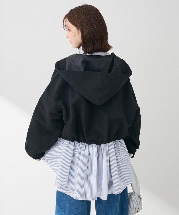 Green Parks ・ＥＬＥＮＣＡＲＥ　ＤＵＥ　ストライプシャツチュニック Off White