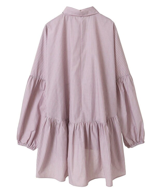 Green Parks ・ＥＬＥＮＣＡＲＥ　ＤＵＥ　ストライプシャツチュニック Pink