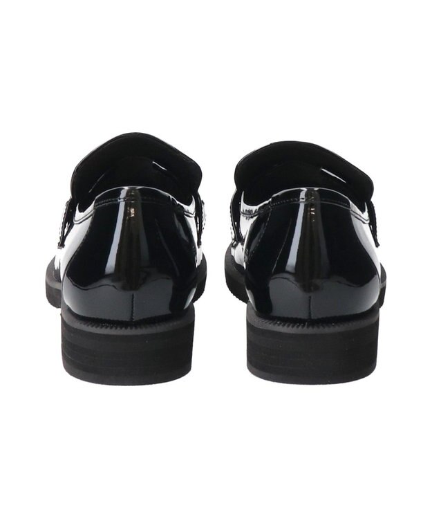 Bridget Birkin 【Bridget Birkin】ラインストーンローファー ブラックエナメル