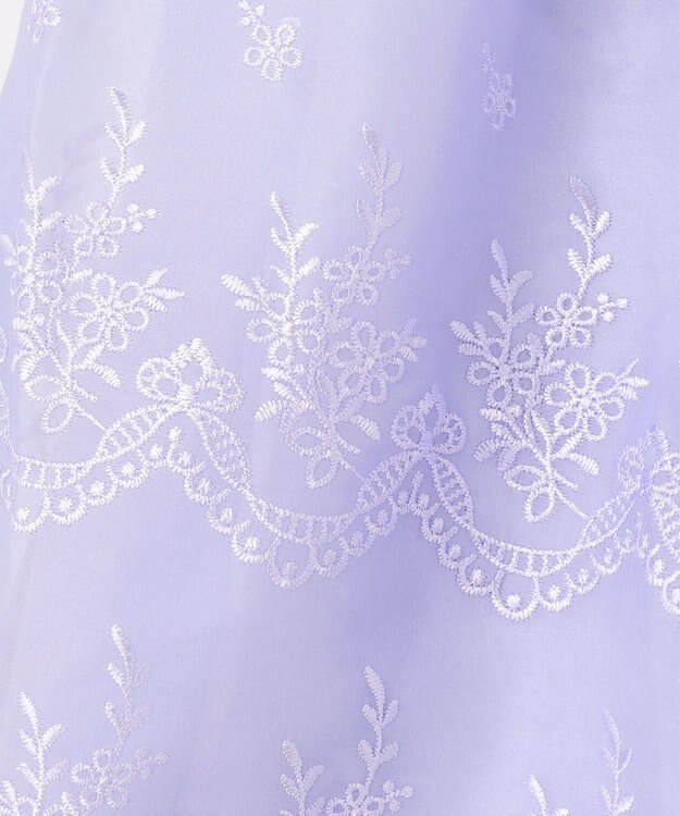 ANY KIDS バックサテンシャンタン ドレス サックスブルー