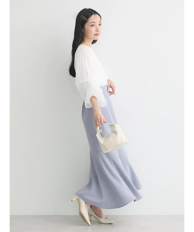 earth music&ecology キラキラストーンプルオーバー Ivory