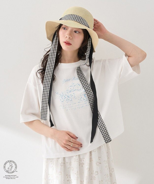 earth music&ecology Ｐｅｔｅｒ　Ｒａｂｂｉｔ?／ｅａｒｔｈ　フルーツＴ Off White