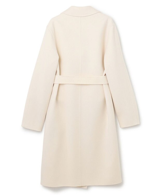JOSEPH 【FOUNDATIONS】ダブルフェイスカシミヤ　ラップコート Ivory