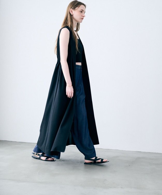 uncrave ドライタッチトロ ワンピース ブラック