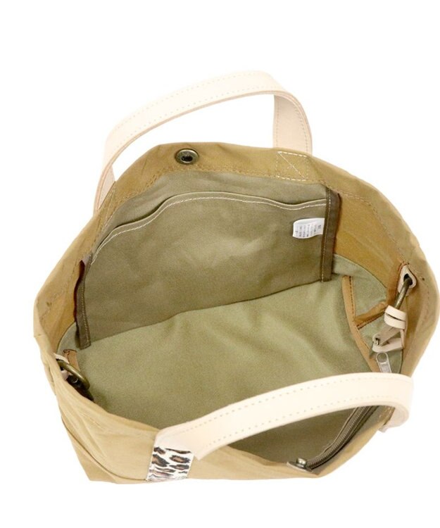 Regalo Felice 【軽量 / 秋冬にオススメ / 2way】トート小 / REGALO BE(ベージュ×ホワイトレオパード)