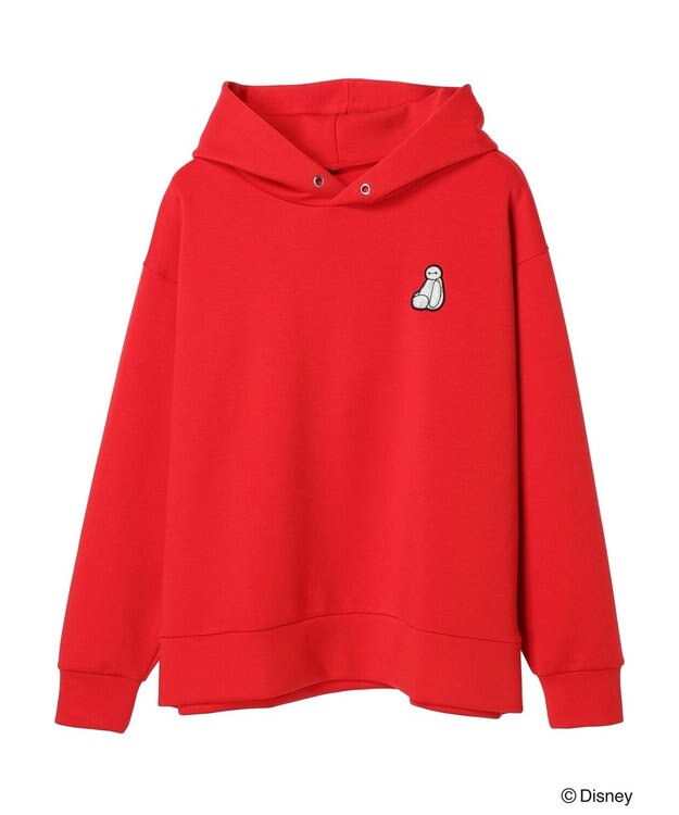 Green Parks ベイマックス／ワンポイントワッペンパーカー Red