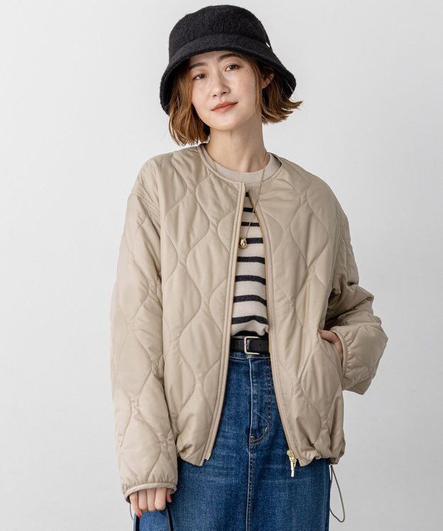 23区のフリマアイテム一覧 23区ゴルフ 4WAYダブルジップ中綿ジャケットM