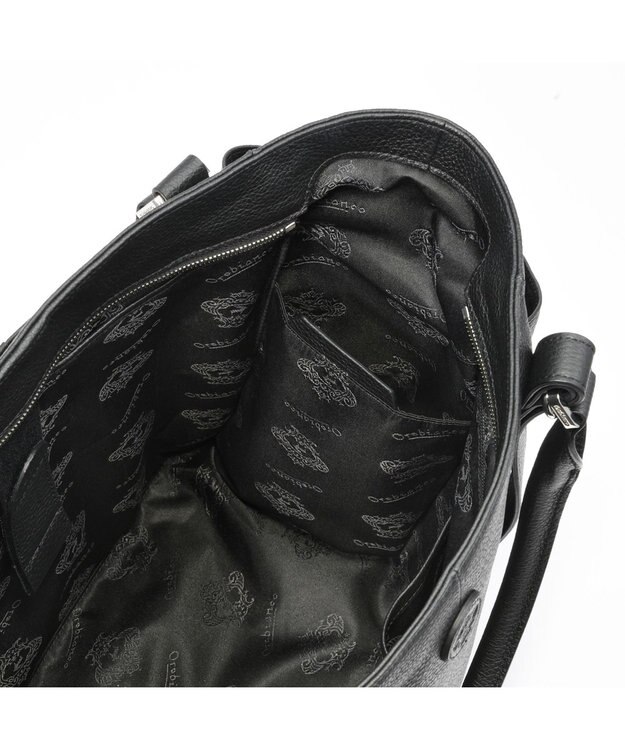 ACE BAGS & LUGGAGE Orobianco フィオレ トートバッグ 本革 A4サイズ 13.3インチPC収納 19L 93001 オロビアンコ ブラック