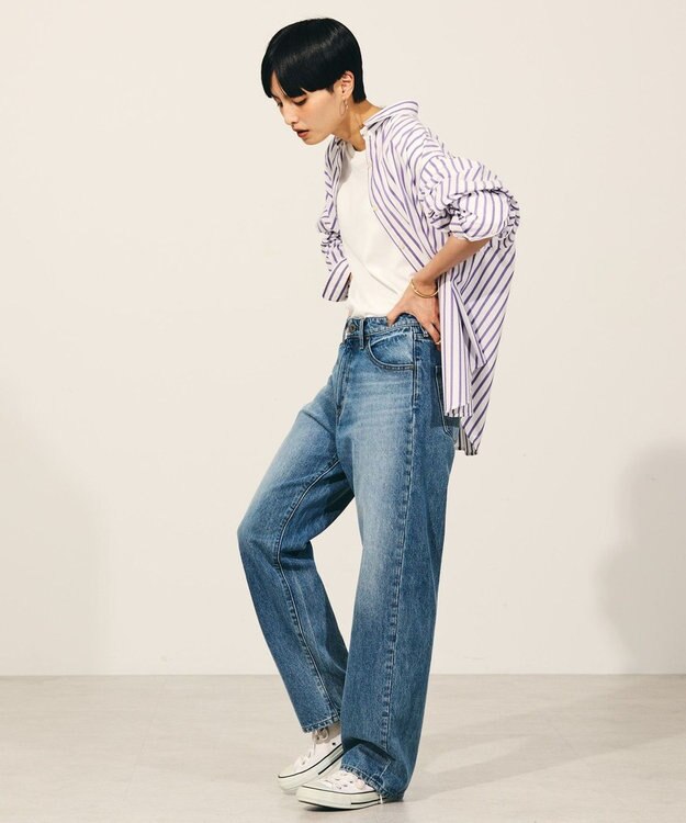 AMERICAN HOLIC ストレートデニム Light Indigo