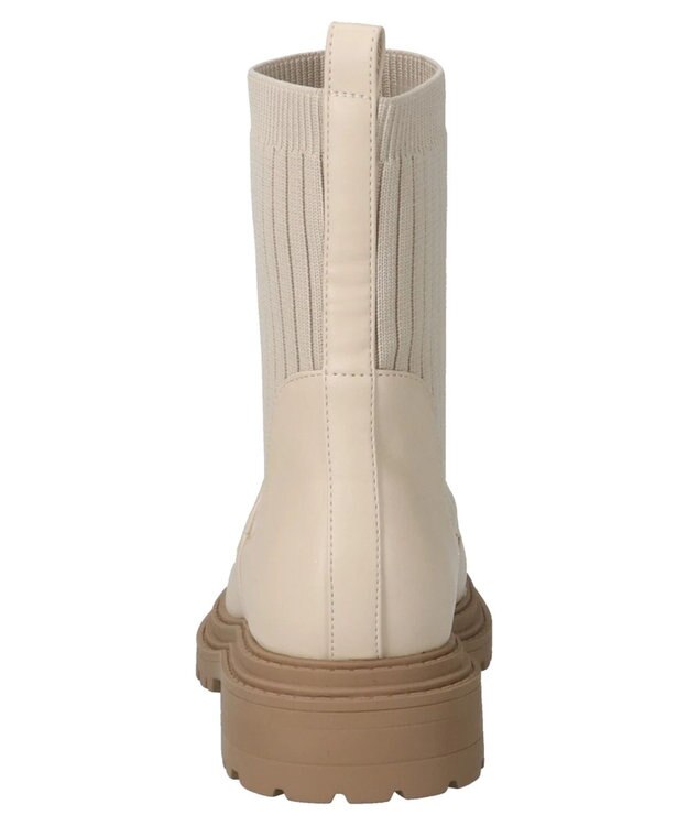 earth music&ecology ＯＲｉｅｎｔａｌ　ＴＲａｆｆｉｃ　ニットブーツ Ivory