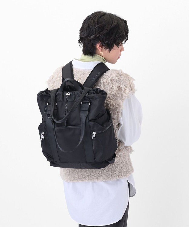 ACE BAGS & LUGGAGE W&.Day/Night アワイ 2WAYトート A4サイズ 13.3インチPC収納 20501 ダブルアンドデイナイト ブラック