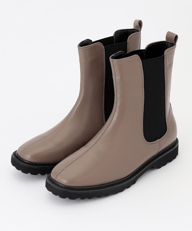 ANY 【軽くて疲れにくい！】サイドゴアブーツ キャメル系