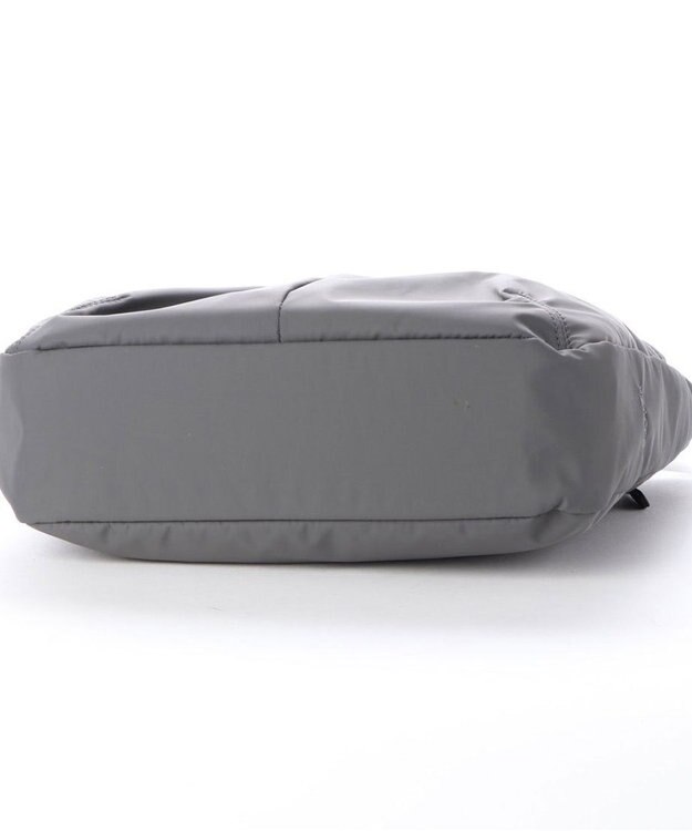 Y'SACCS ナイロンタフタショルダーバッグ たて型 ダークグレー