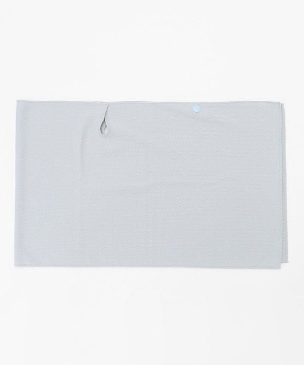 23区GOLF 遮熱/UV/気化熱冷却【UNISEX】クール タオル ライトグレー系