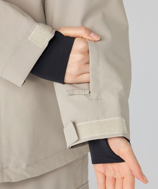 OP／FILA 【ocean pacific】スノーウェア ワークスタイルジャケット ベージュ