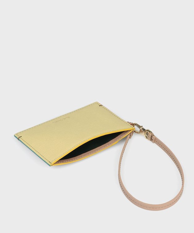Paul Smith カラードエッジ パスケース イエロー