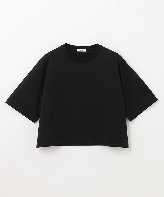 NAVE 【ReNAVE 接触冷感・UVカット・洗える】ファンクションＴシャツ ブラック