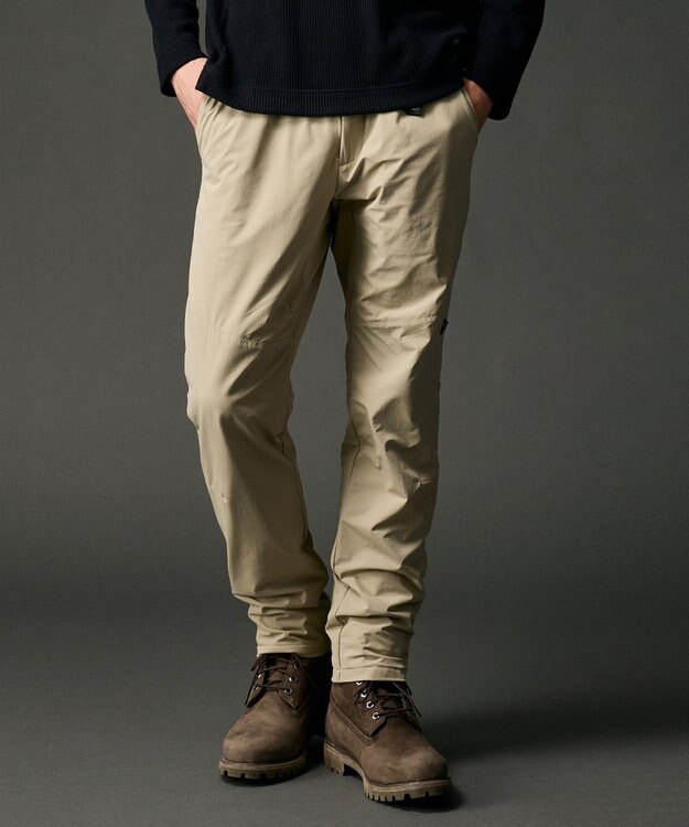 JOSEPH ABBOUD MOUNTAIN 【暖か裏地付/2WAYストレッチ/5ポケット/ソフト】2WAYウォームストレッチ パンツ ベージュ系