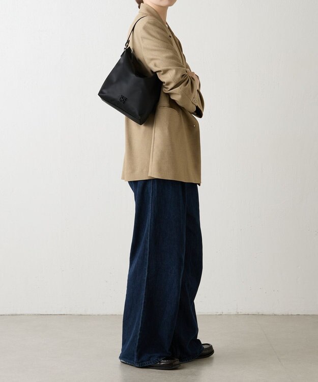 russet クラウズナイロン2WAYミニショルダーバッグ(CE-1683) Black