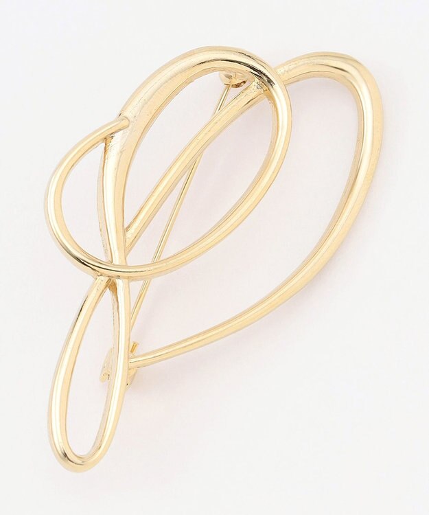 組曲 メタルフープブローチ ゴールド系