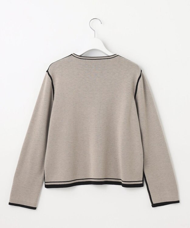 自由区 S 【洗える/マルチウェイ】リバーシブルニット セットアップ ブラック系1