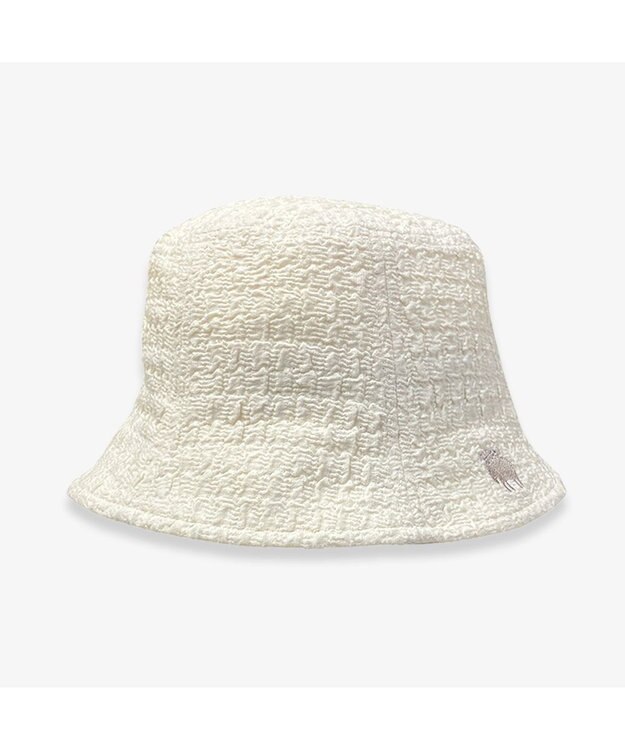 林八百吉商店 moz  キッズ　シャーリングハット アイボリー